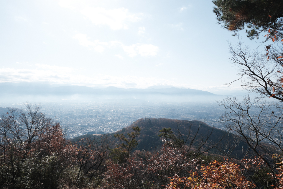 八王子山からの眺め
